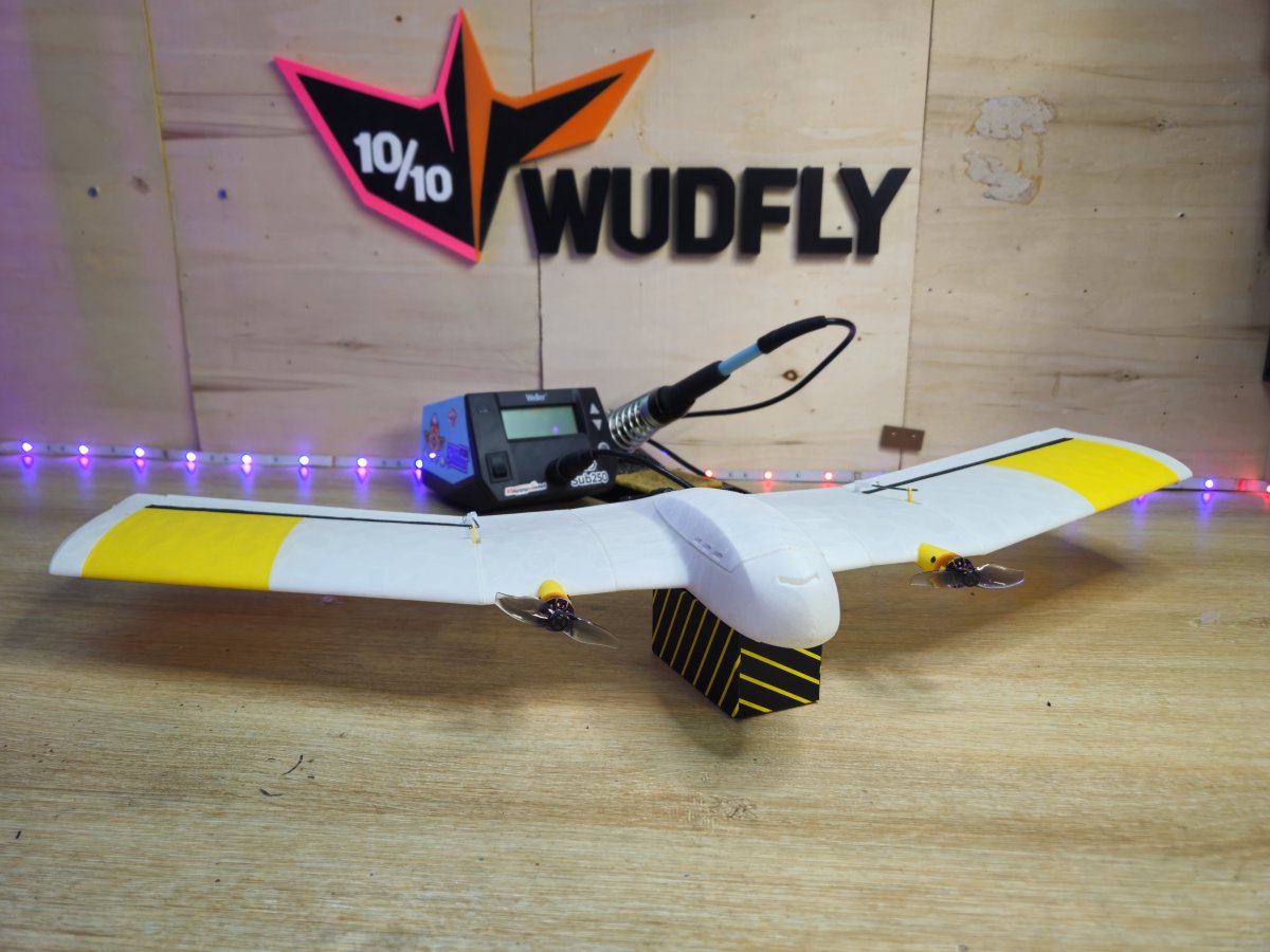 TWIST_DT twin motor 3D printed aircraft prototype screenshot
