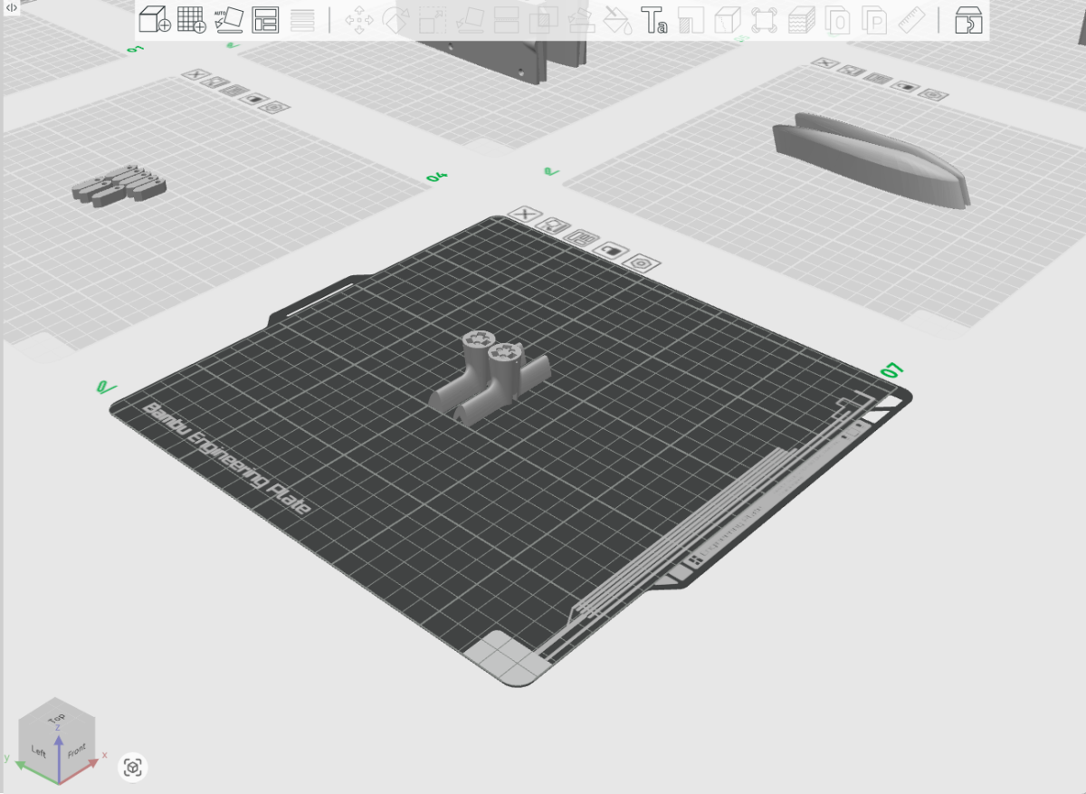 Spectre removable inner-wing leading-edge sections arranged for printing