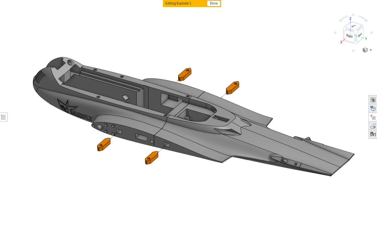 WUDFLY VENOM BUILD 02: Wing Root Lock Tabs