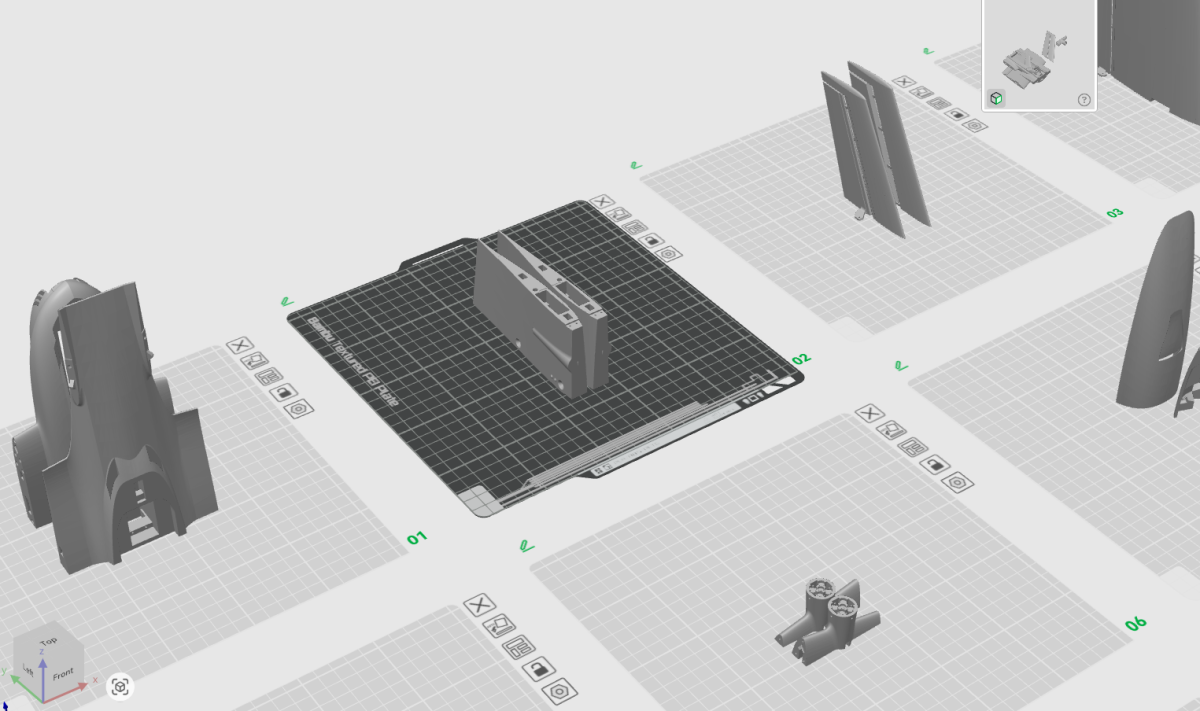 WUDFLY VENOM PRINT 03: Inner Wing Sections